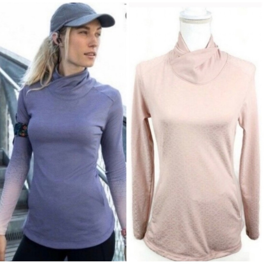 CALIA by Carrie Underwood Womens XS‎ Turtleneck Long Sleeve Top athletic